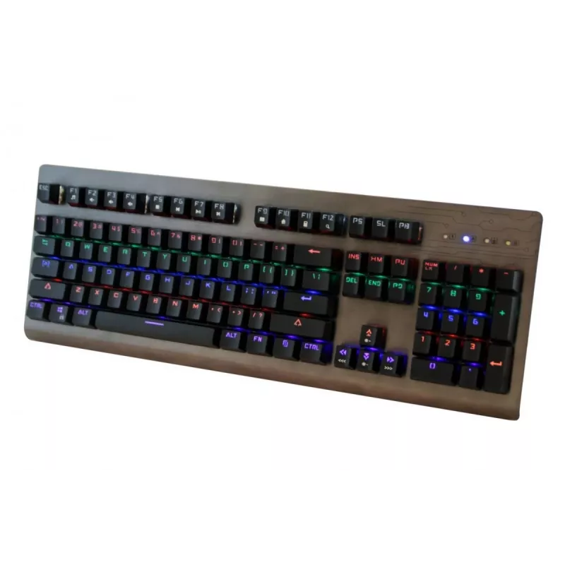 Media-Tech Cobra Pro Inferno MT1253 mehaaniline mänguklaviatuur, USB, taustvalgustus, US paigutus