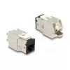 DeLOCK 88118 võtmepesa moodul Lame Must RJ-45 10 tk