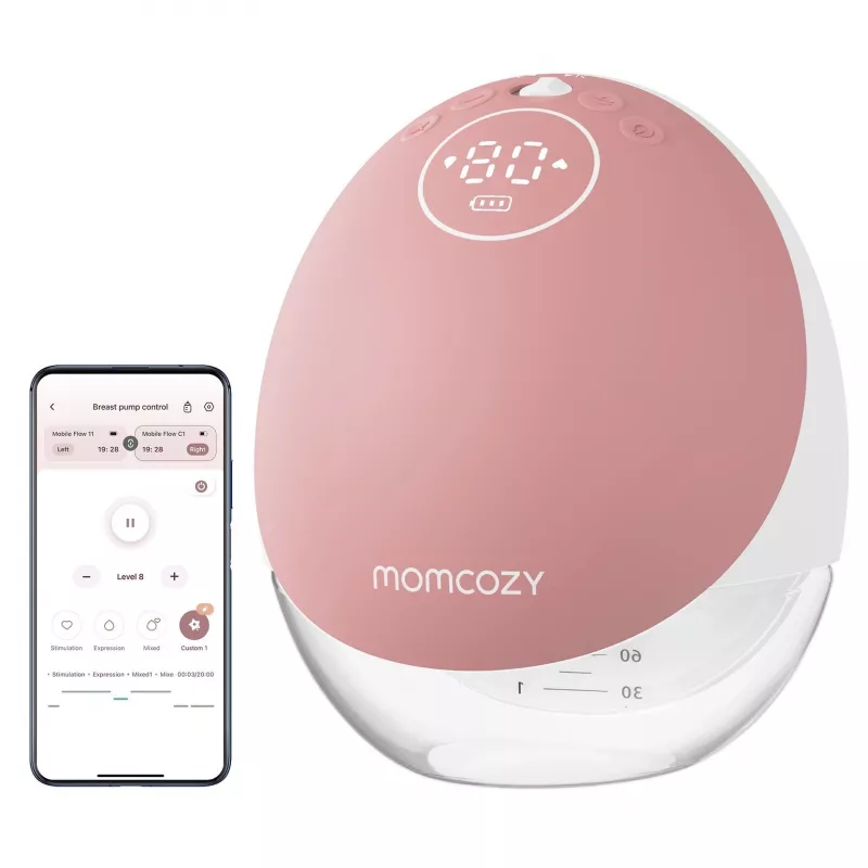 Rinnapump Momcozy M9 üksik punane 150ml