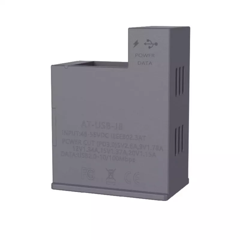 Extralink AT-USBC-JB-V3 | PoE-muundur USB-C kaudu | 25 W, 10/100 Mbit/s