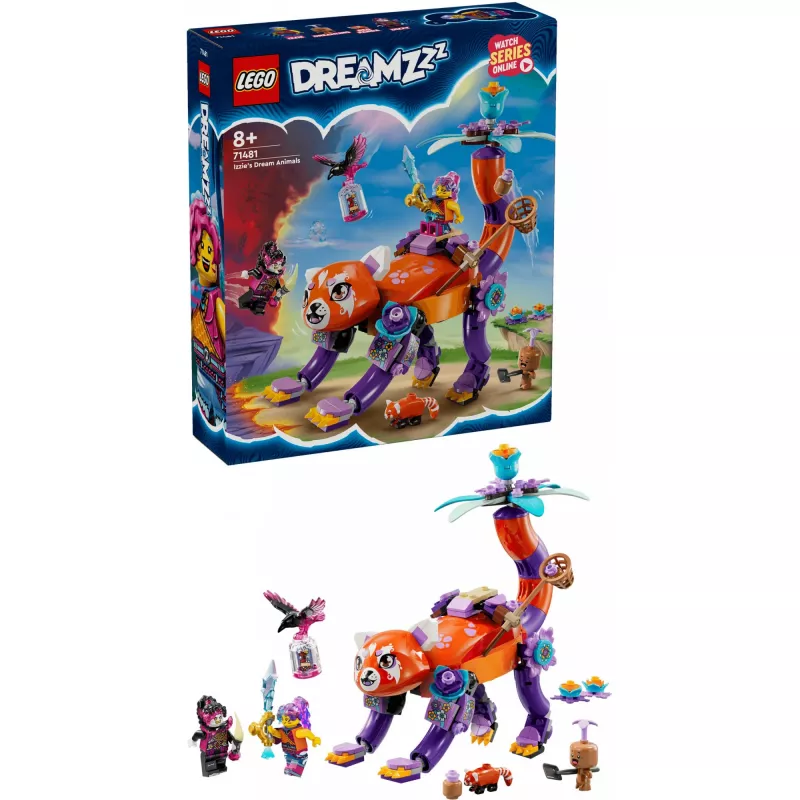 LEGO ehituskomplekt LEGO DREAMZzz Izzie Dream Animals 71481 – kogutav mängukomplekt