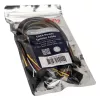 Akasa SATA toite Y-kaabel - 30cm 2-Pack - Kaabel - Digitaalne/Andmeside