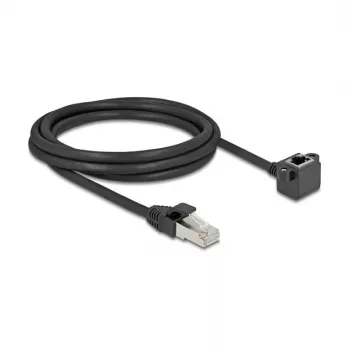 Võrgukaabel DeLOCK 81098 RJ-45 Cat6 2 m Must