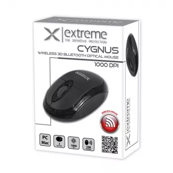 Juhtmevaba Bluetooth optiline hiir 3D Cyngus must