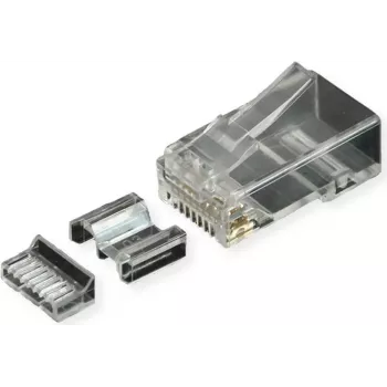 ROLINE RJ45-Pistik Cat.6A Varjestamata+Insert 10 tk (21.17.3098)
