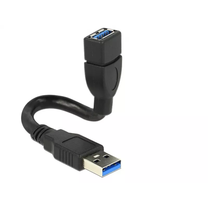 USB-kaabel DeLOCK 0,15m 2xUSB3.0-A
