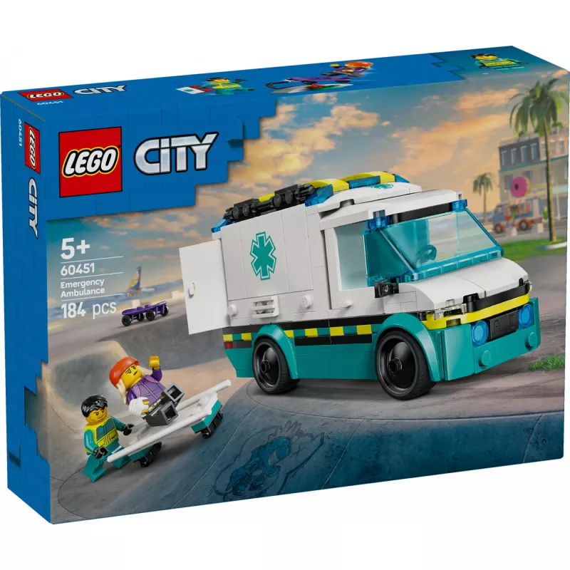 LEGO CITY 60451 Kiirabi