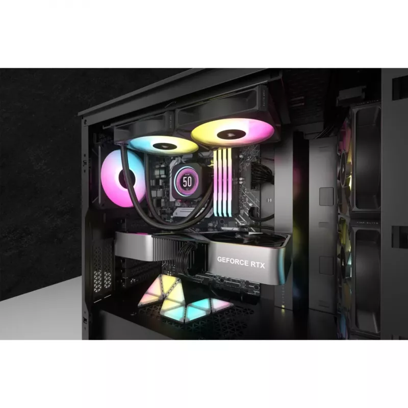Corsair CW-9060074-WW arvuti jahutussüsteem Protsessor Kõik-ühes vedelikjahutus 12 cm Must 1 tk