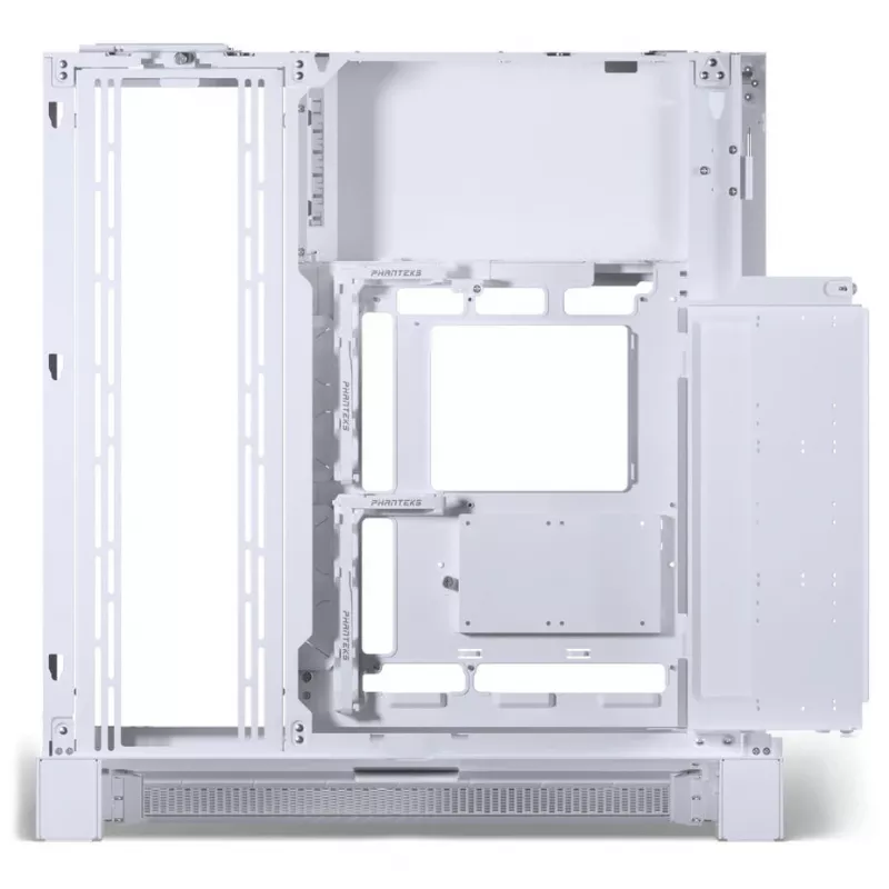 PHANTEKS NV-Seeria NV9 MK2 PC-korpus, EATX, DRGB, karastatud klaas - valge + M25 Gen2 PWM D-RGB ventilaator 3-pack - pöördtiivikuga, 140 mm, valge + DRGB komplekt