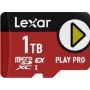MicroSD-mälukaart Lexar LMSXPS0001T-BNNNG 1 TB, lugemine 900 MB/s, kirjutamine 600 MB/s, Class 3 (U3)