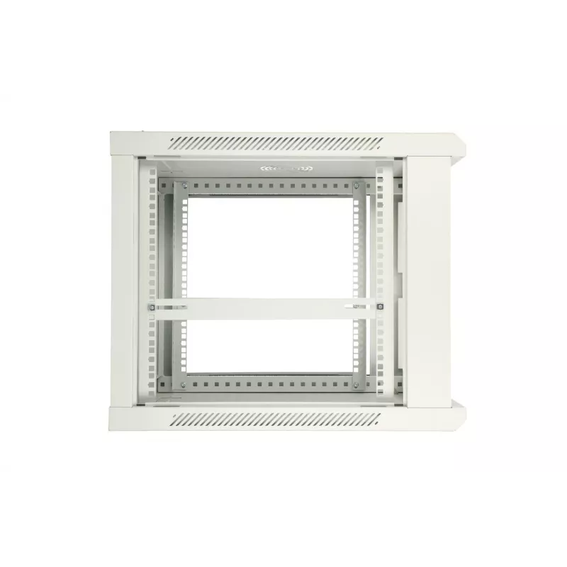 Extralink Rackmount cabinet 12U 600x450 ASP Gray wall mounted, metal door
