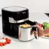 õhufritüür Taurus Air Fry 7S 1600W 6,5L, roostevaba teras, 8 programmi, 80–200°C, puutetundlik juhtimine