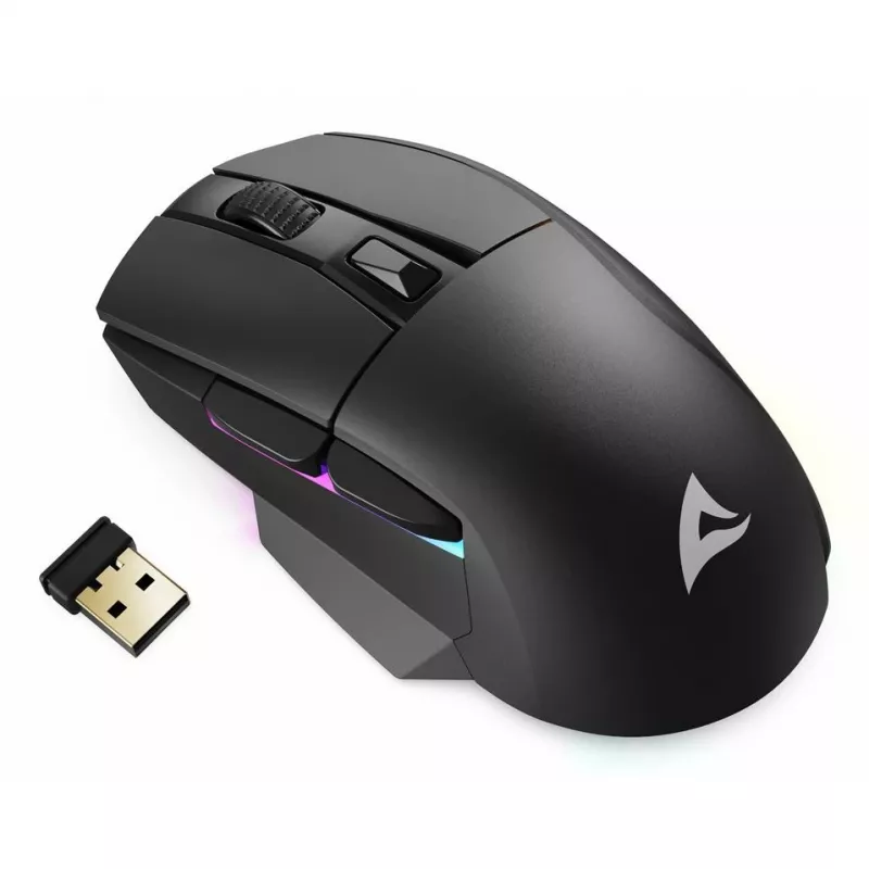 Skiller SGM50W Must optiline RGB-mängurihiir
