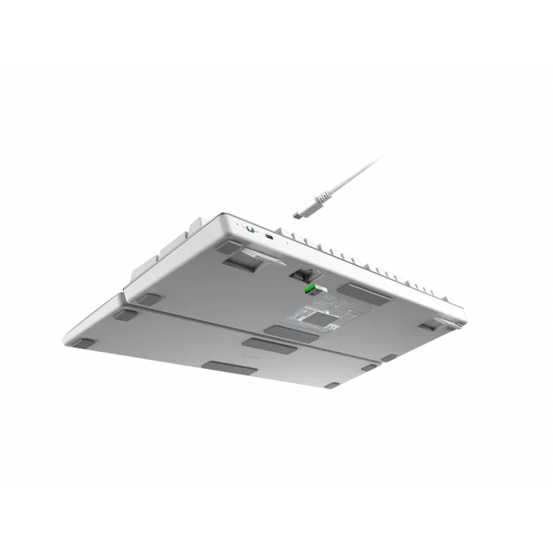 Razer Pro Type Ultra klaviatuur kontor USB RF juhtmevaba Bluetooth QWERTY US English hõbe valge