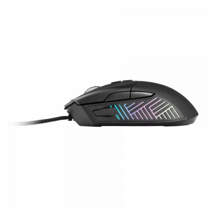 L33T Gaming 160383 Gungnir mänguhiir. 8 nuppu, 16 000 DPI, ergonoomiline, RGB