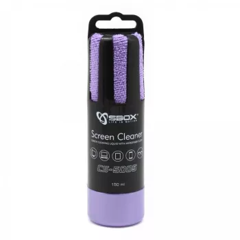 Sbox CS-5005U Ekraanipuhastusvahend 150ml Lilla
