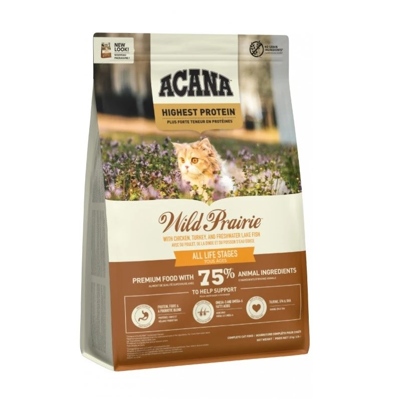 ACANA Wild Prairie Cat - kuiv kassitoit - 1,8kg