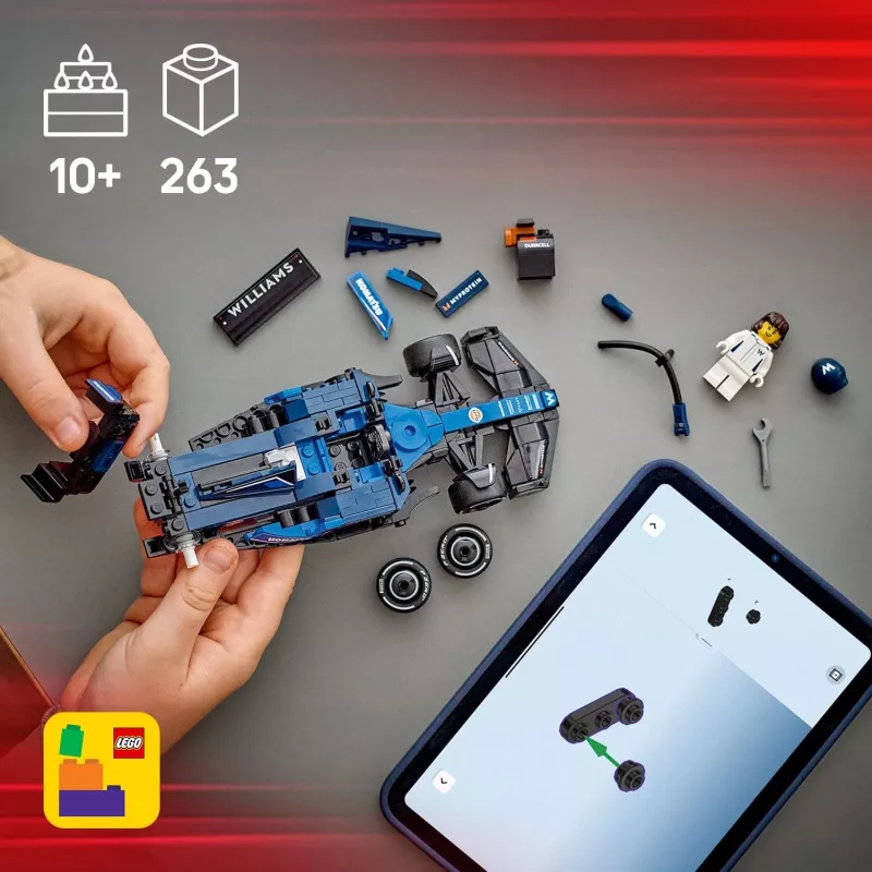 LEGO SPEED CHAMPIONS 77249 Williams Racing FW46 F1 võidusõiduauto