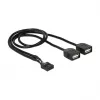 Sisemine ja väline USB-adapter - USB (W) - to