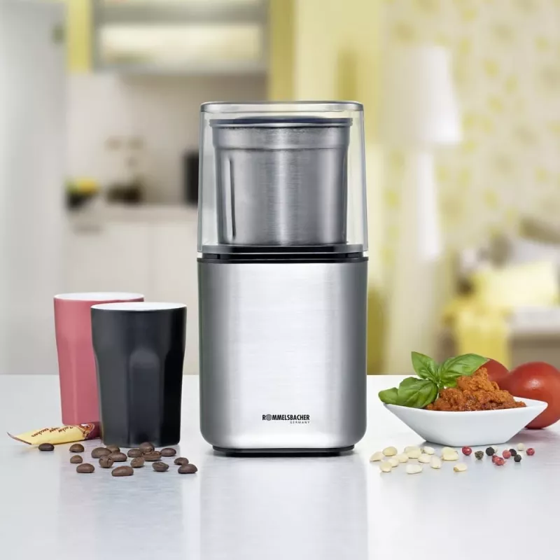 Rommelsbacher Spice Coffee Grinder roostevaba teras Hõbedane EGK 200 (EGK 200)
