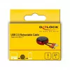 Sissetõmmatav kaabel DeLOCK USB 2.0 Type-A to USB-C™ 85819