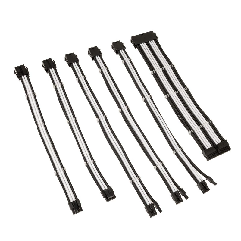 Kolink Core Adept modulaarne kaablikomplekt toiteplokkidele (must/valge)