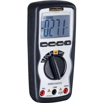 LASERLINER käsimultimeeter digitaalne MultiMeter-Compact Auto CAT IV 600 V Ekraan (loendurid): 4000 (083.034A)