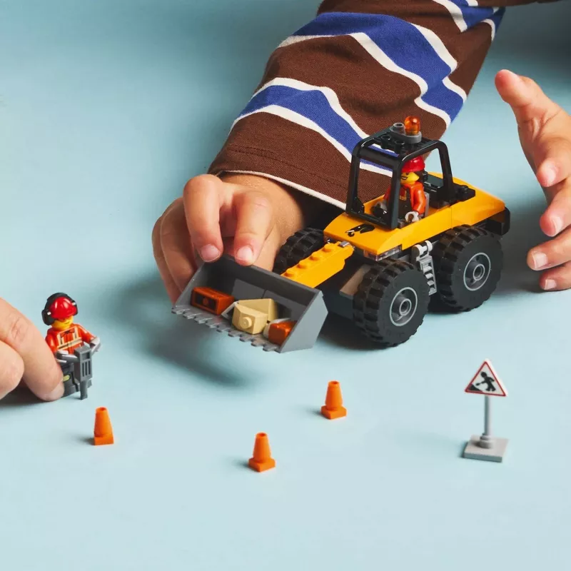 LEGO City 60450 Kollane ratastega laadur