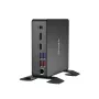 Shuttle XPC Nano PC NC40U5, Intel Core i5-1235U, 1x HDMI, 1x DP, 1x USB-C/DP, 6x USB3.2, 1x 2,5-tolline pesa, 2x M.2, 1x LAN, RAID, 24/7 pidev töö, koos VESA ja alusega
