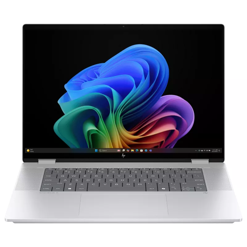 HP OmniBook X Flip Next Gen AI sülearvuti 16-as0054ng – Flip-kujundus – Intel Core Ultra 5 226V / 2,1 GHz – Win 11 Home – Arc Graphics 130V – 16 GB RAM – 512 GB SSD NVMe – 40,6 cm (16)