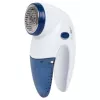 Rõivapügaja CLATRONIC TC 3759 – patareitoide 2×AA, roostevabast terasest tera ja foolium Ø45 mm, sinine/valge