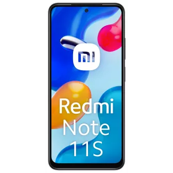 Xiaomi Redmi Note 11S - 4G nutitelefon - kahe SIM-kaardi tugi - RAM 6 GB / sisemälu 128 GB - microSD-pesa - OLED-ekraan - 6.43 inch - 2400 x 1080 pikslit (90 Hz)