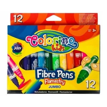 Viltpliiatsid Colorino 42651PTR ümar ots 12 värvi komplekt