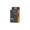NATEC kiirlaadimisega sise-võrgulaadur Ribera — 18 W (5–15 V, kuni 3 A), 1× USB-A, Huawei FCP/SCP, must