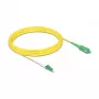 DeLOCK InfiniBand/kiudoptiline kaabel 10 m LC SC kollane 83876
