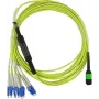 BlueOptics F5-UPG-QSFP4X10LR-5M-BO InfiniBand fiiberoptiline kaabel MTP 4x LC 5m