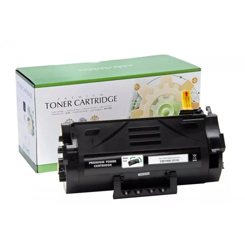Ühilduv Static-Control Lexmark 522X (52D2X00) must, 45000 lk