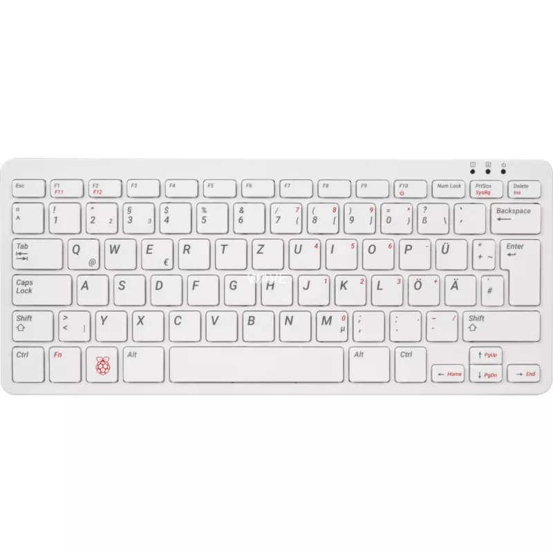 Raspberry Pi 400, miniarvuti valge/roosa