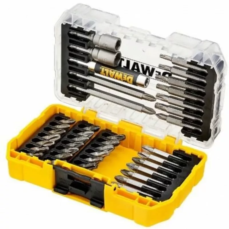 Kruvikeeramisotsakute komplekt DeWALT DT70702-QZ 40 tk roostevaba teras