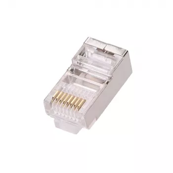 võrgukaabel Extralink RJ45 Connector CAT5E FTP RJ45 8P8C Transparent