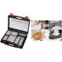 3M BUMPON SET 017 vaibaalus/libisemisvastane alus Must, Läbipaistev Polüuretaan (PU)