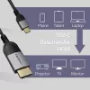 USB-C-lt HDMI-le kaabel QOLTEC 50438 — 2 m, 4K 60Hz