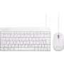 Perixx PERIDUO-212 klaviatuur ja hiir komplekt USB saksa valge (PERIDUO-212 DE W)