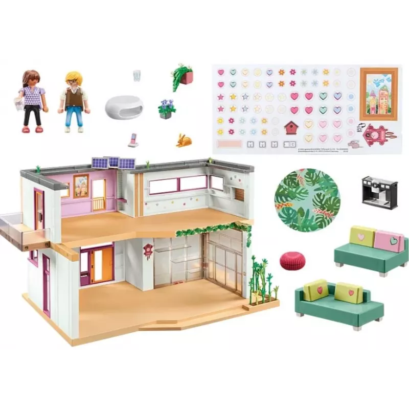 figuurid set My Life 71607 Living House with winter garden