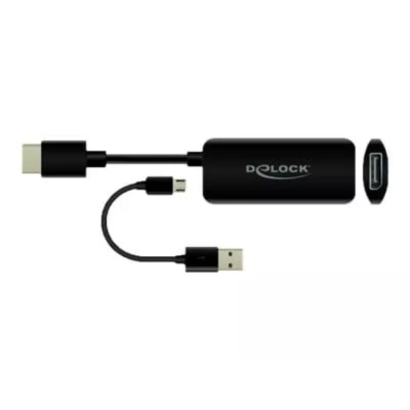 Adapter HDMI-A isane - DisplayPort emane 4K 60 Hz DeLOCK 63206
