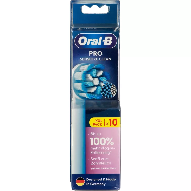 Oral-B Pro Sensitive Clean asendusharjapead, 10 tk