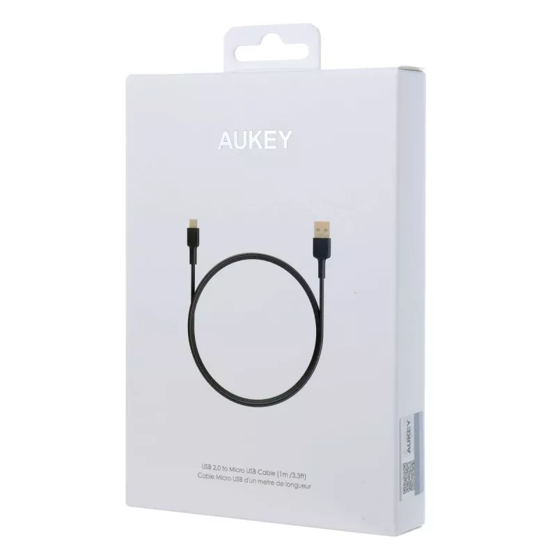 CB-MD1 Must kiirlaadimiskaabel Quick Charge micro USB-USB | 1m | 5A | 480 Mbps