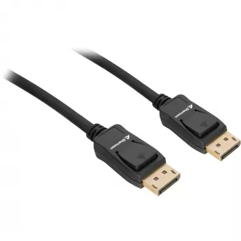 DisplayPort 1.4 kaabel (pistik > pistik) 8K (must, 5 meetrit)