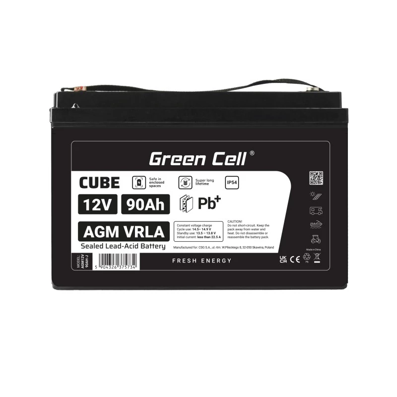 Aku AGM VRLA 12V 90Ah IP54