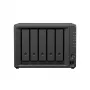 Synology DiskStation DS1525+ NAS/salvestusserver Ryzen Embedded V1500B 8 GB DDR4 0 TB Must